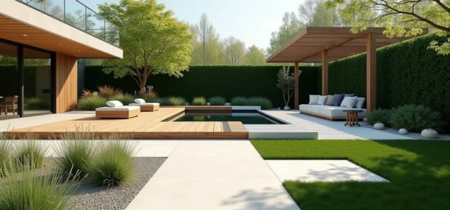 10 idées d’aménagement pour créer un jardin contemporain tendance et harmonieux 10 idées d’aménagement pour créer un jardin contemporain tendance et harmonieux